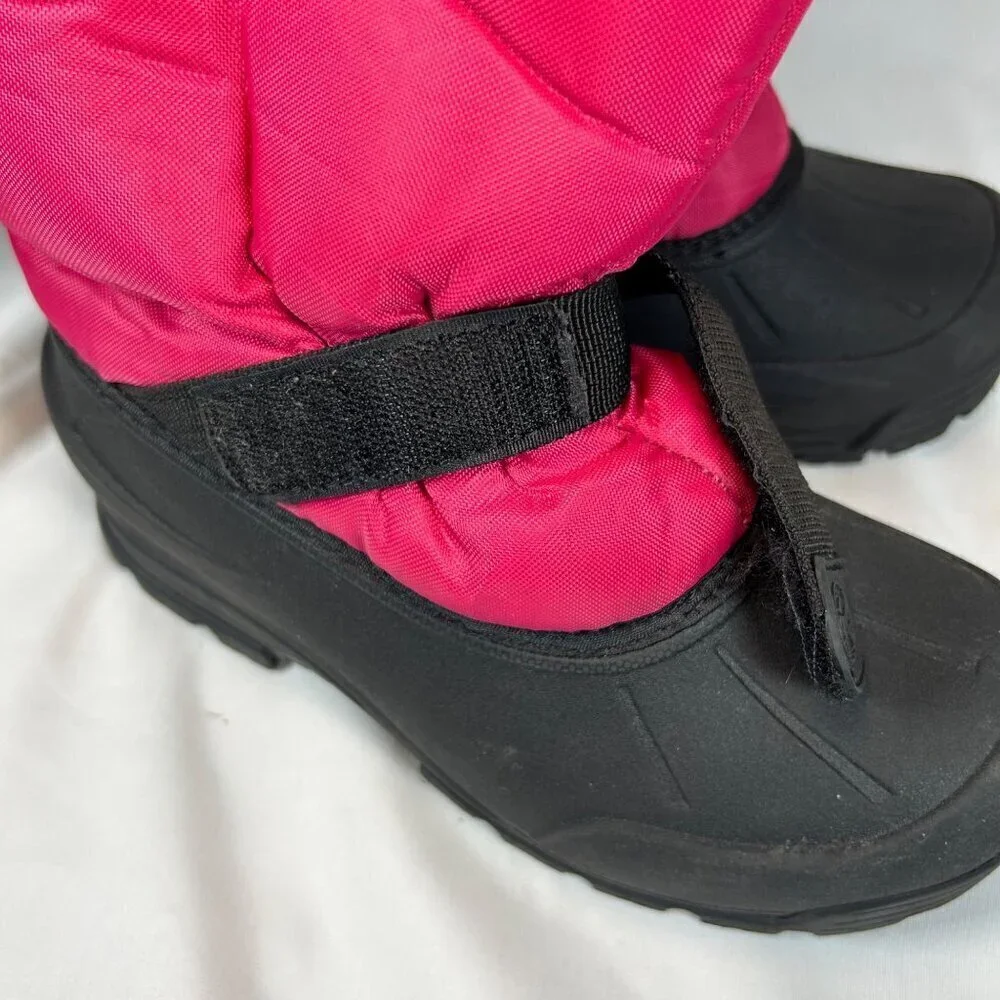 Northside Frosty Size 2 Kids Snow Boot Pink Insulted Outdoors